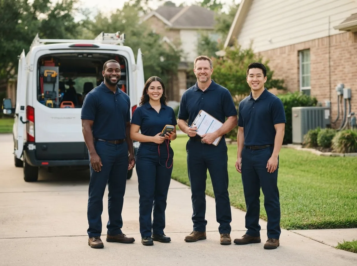 Certified HVAC technician near Farmersville, IL